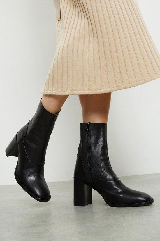 Principles Principles: Othello Leather Ankle Boots 1