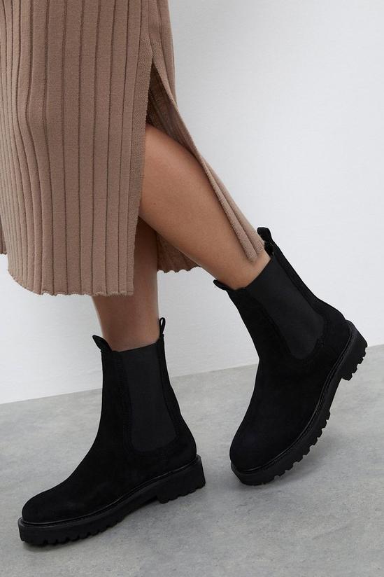 Principles Principles: Ohana Cleated Suede Chelsea Boots 1