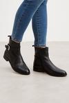 Principles Principles: October Leather Buckle Ankle Boots thumbnail 3