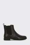 Good For the Sole Good For The Sole: Wide Fit Leather Lucia Chelsea Boots thumbnail 2