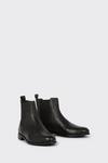 Good For the Sole Good For The Sole: Wide Fit Leather Lucia Chelsea Boots thumbnail 3