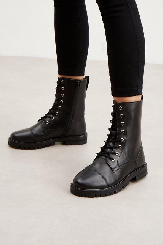 Good For the Sole Good For The Sole: Lyla Lace Up Leather Boots 4