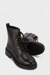 Principles Good For The Sole: Lochland Lace Up Biker Boot Leather thumbnail 4