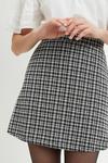 Dorothy Perkins Petite Black Check Mini Skirt thumbnail 4