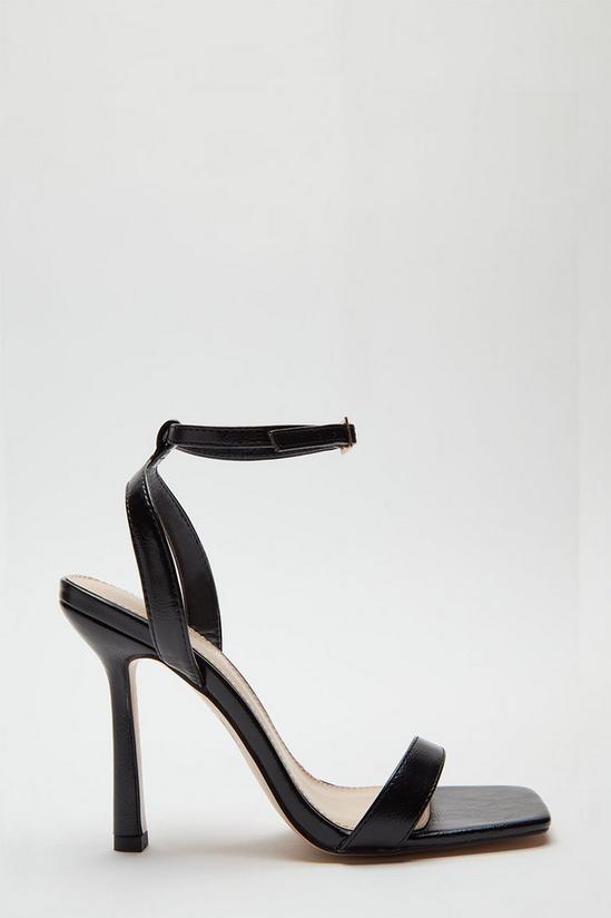 Dorothy Perkins Sola Square Toe Barely There Heels 2