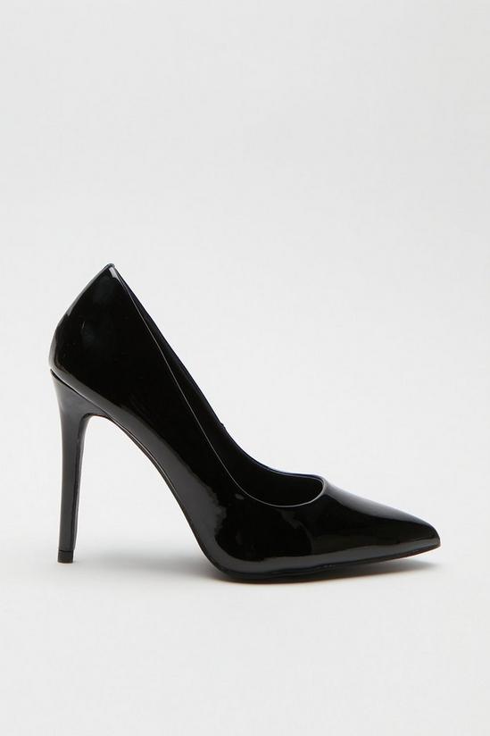 Faith Faith: Wide Fit Chlo Pointed Court Shoes 2