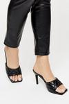 Dorothy Perkins Shanice Quilted Mule Sandal thumbnail 1