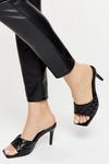 Dorothy Perkins Shanice Quilted Mule Sandal thumbnail 3