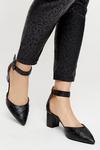 Dorothy Perkins Ethel Two Part Pointed Woven Court Shoe thumbnail 1