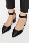 Dorothy Perkins Ethel Two Part Pointed Woven Court Shoe thumbnail 4