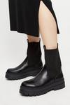 Dorothy Perkins Mars Knitted Chunky Chelsea Boots thumbnail 2