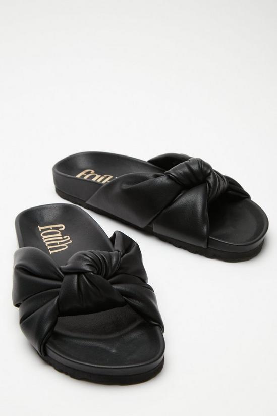 Faith Faith: Bao Footbed Knotted Sandal 4