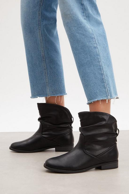 Good For the Sole Good For The Sole: Rachel Ruched Ankle Boots 2