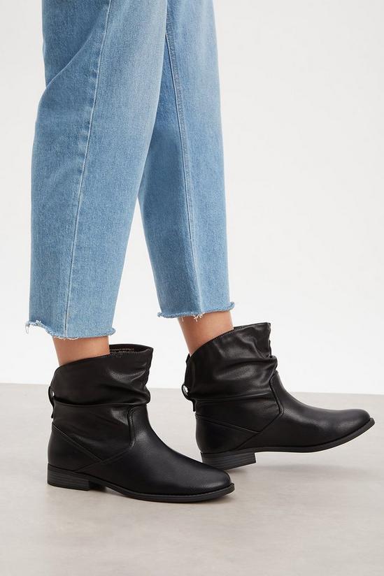 Good For the Sole Good For The Sole: Rachel Ruched Ankle Boots 3