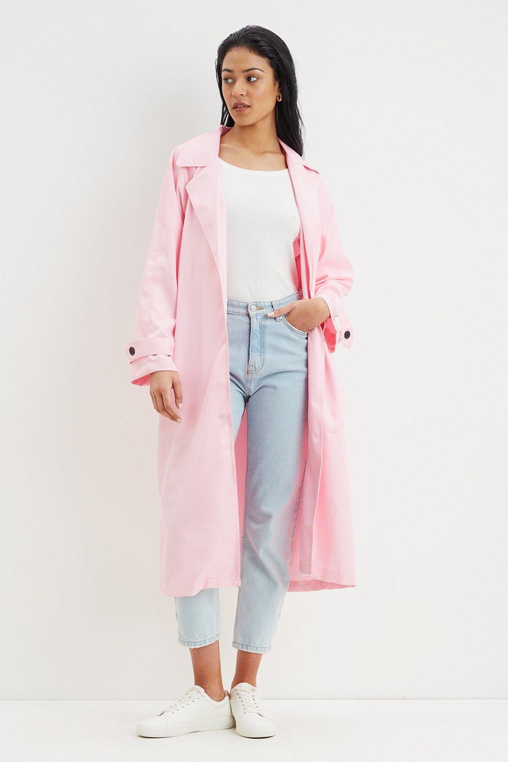 Dorothy perkins hot sale blush coat