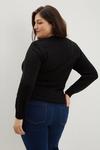 Dorothy Perkins Curve Knitted Heart Jumper thumbnail 3