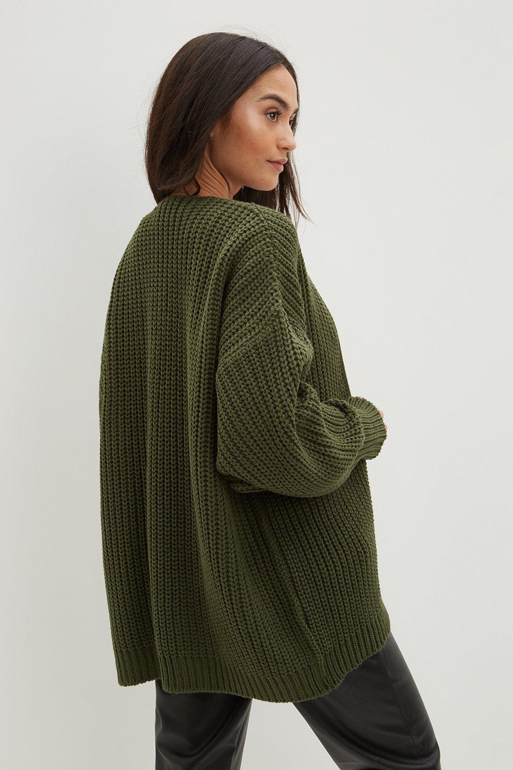 Dorothy perkins outlet green cardigan