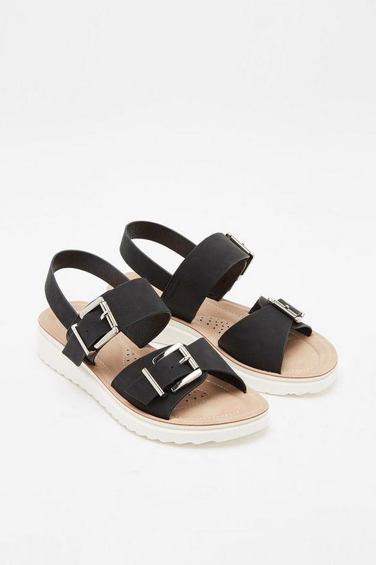 Good For the Sole Good For The Sole: Extra Wide Fit Adalyn Comfort Buckle Sandal 3