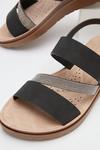 Good For the Sole Good For The Sole: Aria Extra Wide Fit Asymmetric Flat Sandal thumbnail 3