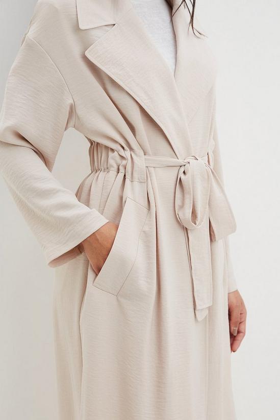 Dorothy Perkins Belted Twill Duster Coat 4