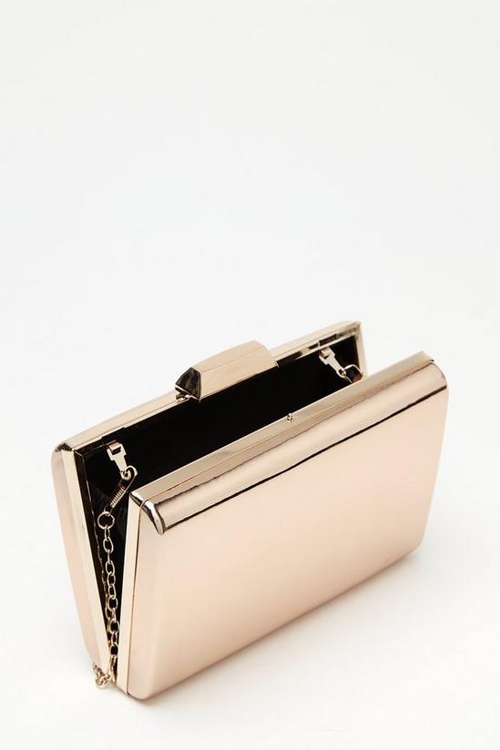 Dorothy Perkins Rose Structured Box Clutch 4