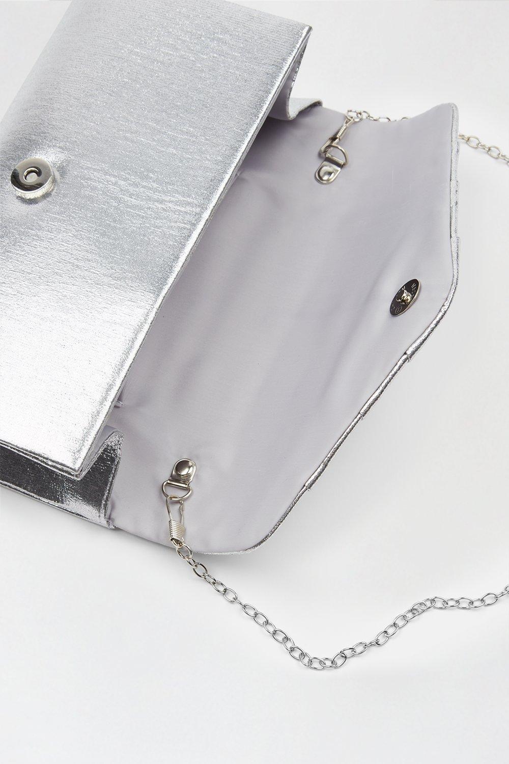 Dorothy perkins silver discount bag