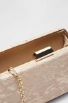 Dorothy Perkins Structured Textured Lace Box Clutch Bag thumbnail 4