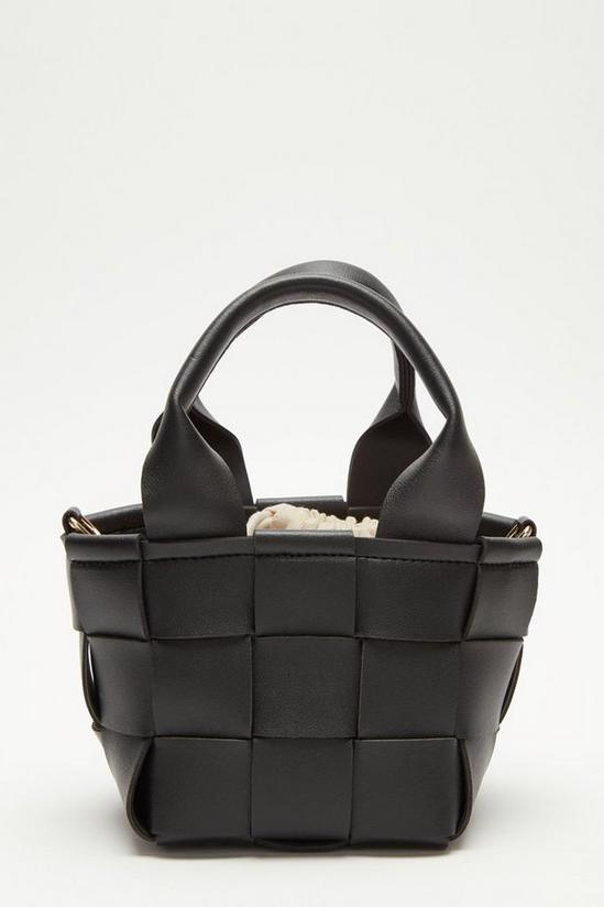Dorothy Perkins Mini Woven Bucket Bag 2
