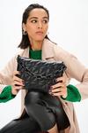 Dorothy Perkins Black Triangle Quilted Chain Bag thumbnail 1
