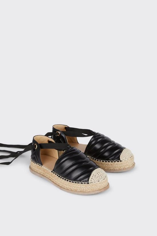 Faith Faith: Mills Quilted Strappy Espadrille 3