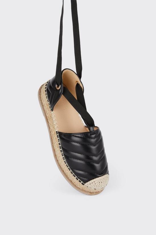 Faith Faith: Mills Quilted Strappy Espadrille 4