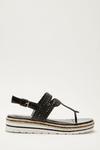 Good For the Sole Good For The Sole: Terra Plaited Toe Post Flat Sandal thumbnail 2