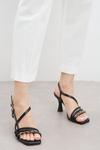 Good For the Sole Principles: Dua Curved Heel Strappy Heeled Sandal thumbnail 1