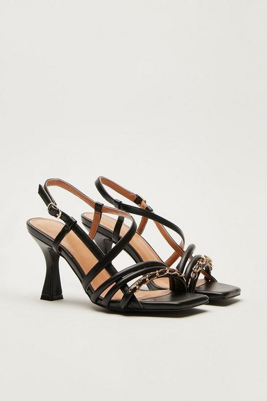 Good For the Sole Principles: Dua Curved Heel Strappy Heeled Sandal 3
