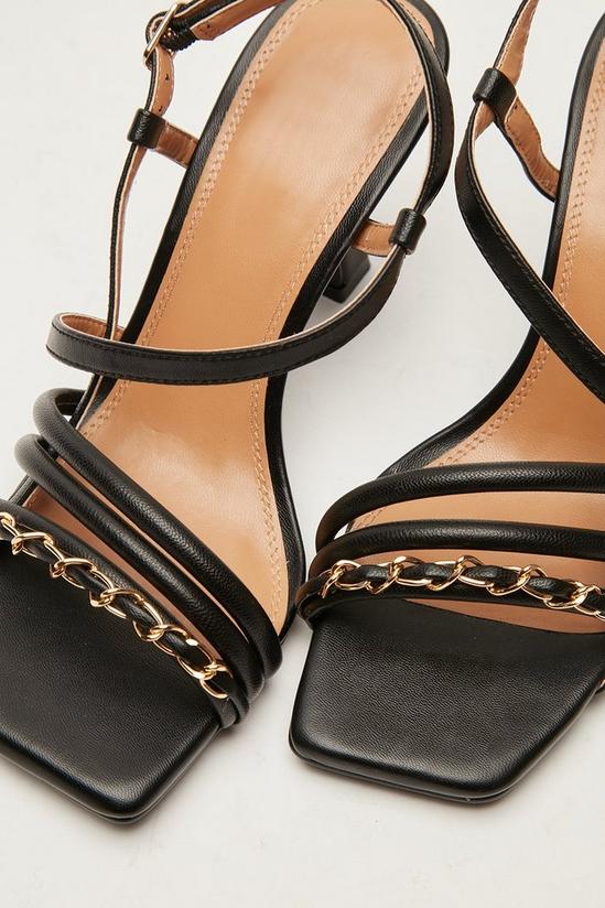 Good For the Sole Principles: Dua Curved Heel Strappy Heeled Sandal 4