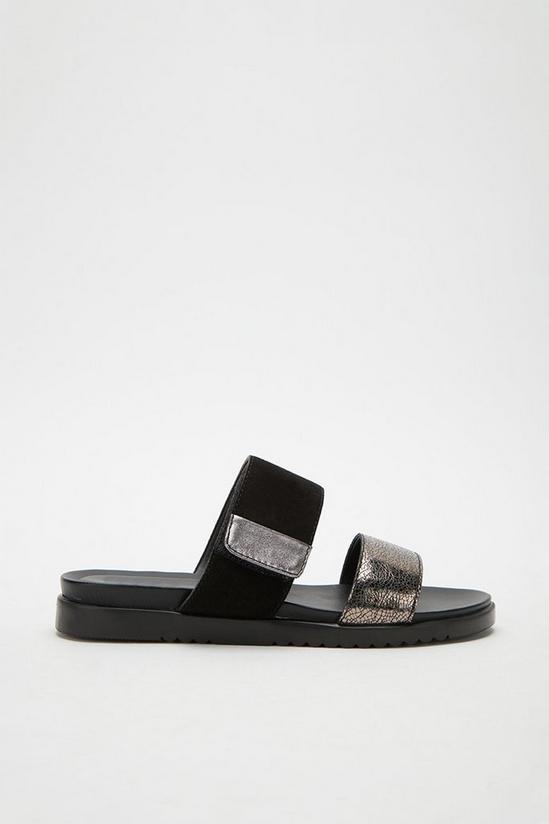 Good For the Sole Good For The Sole: Wide Fit Ari Leather Double Strap Sandal 2