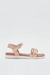 Good For the Sole Good For The Sole: Tina Leather Extra Wide Fit Flat Sandal thumbnail 2