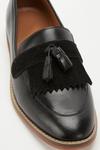 Dorothy Perkins Principles: Colette Leather Fringed Loafers thumbnail 3