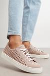 Principles Principles: Charlotte Leather Perforated Trainers thumbnail 1