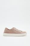 Principles Principles: Charlotte Leather Perforated Trainers thumbnail 2