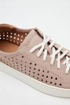 Principles Principles: Charlotte Leather Perforated Trainers thumbnail 3