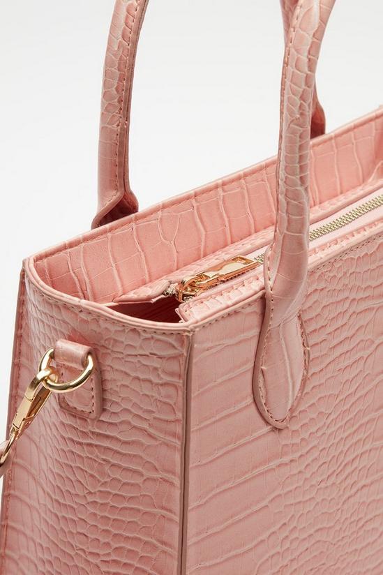 Dorothy Perkins Blush Structured Top Handle Shopper Bag 4