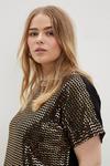 Dorothy Perkins Curve Sequin Patterned Top thumbnail 4