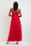 Dorothy Perkins Pink Pleated Tiered Midaxi Dress thumbnail 3