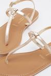 Dorothy Perkins Wide Fit Leather June Toepost Sandals thumbnail 4