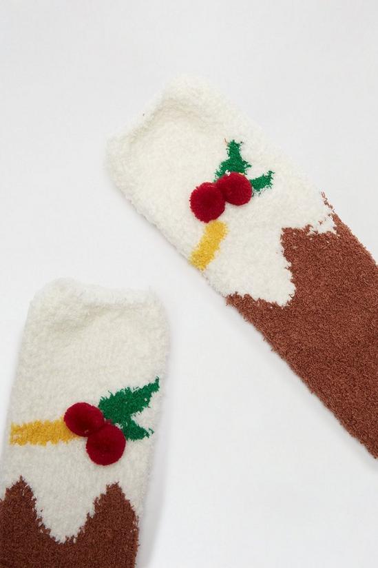 Dorothy Perkins Fluffy Pudding Socks 3