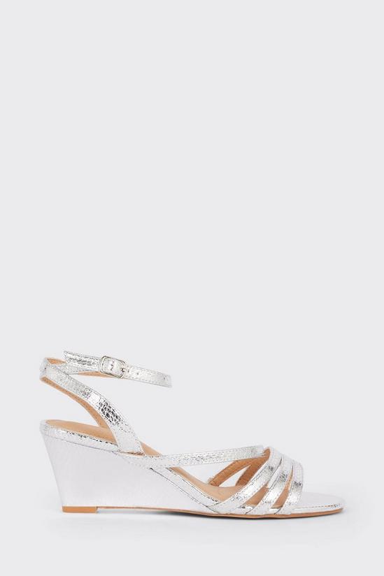 Good For the Sole Good For The Sole: Angelina Wide Fit Heeled Ankle Strap Wedge 2