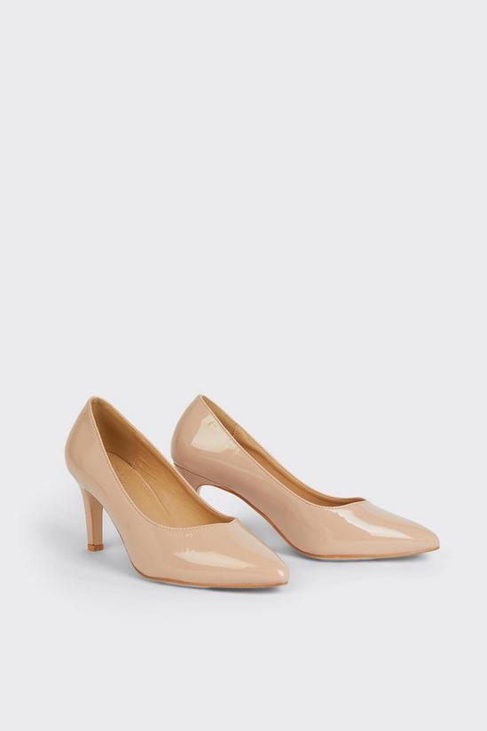 Good For the Sole Good For The Sole: Wide Fit Comfort Emily Court Shoes 3