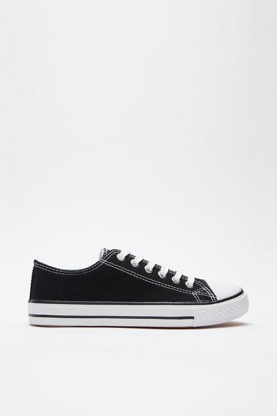 Good For the Sole Good For The Sole: Wide Fit Tory Canvas Lace Up 2