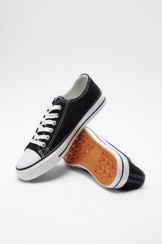 Good For the Sole Good For The Sole: Wide Fit Tory Canvas Lace Up 4